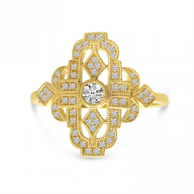 Diamond Fashion Rings - Womens