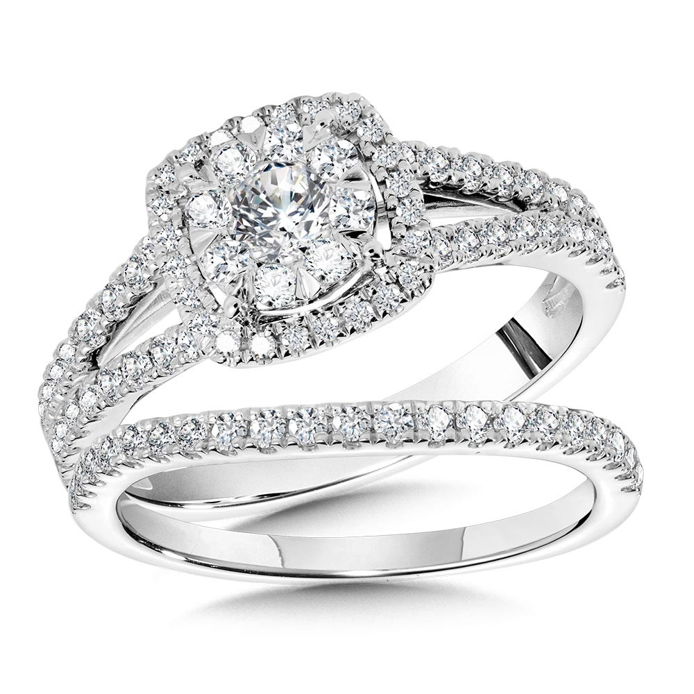 Diamond Wedding Set