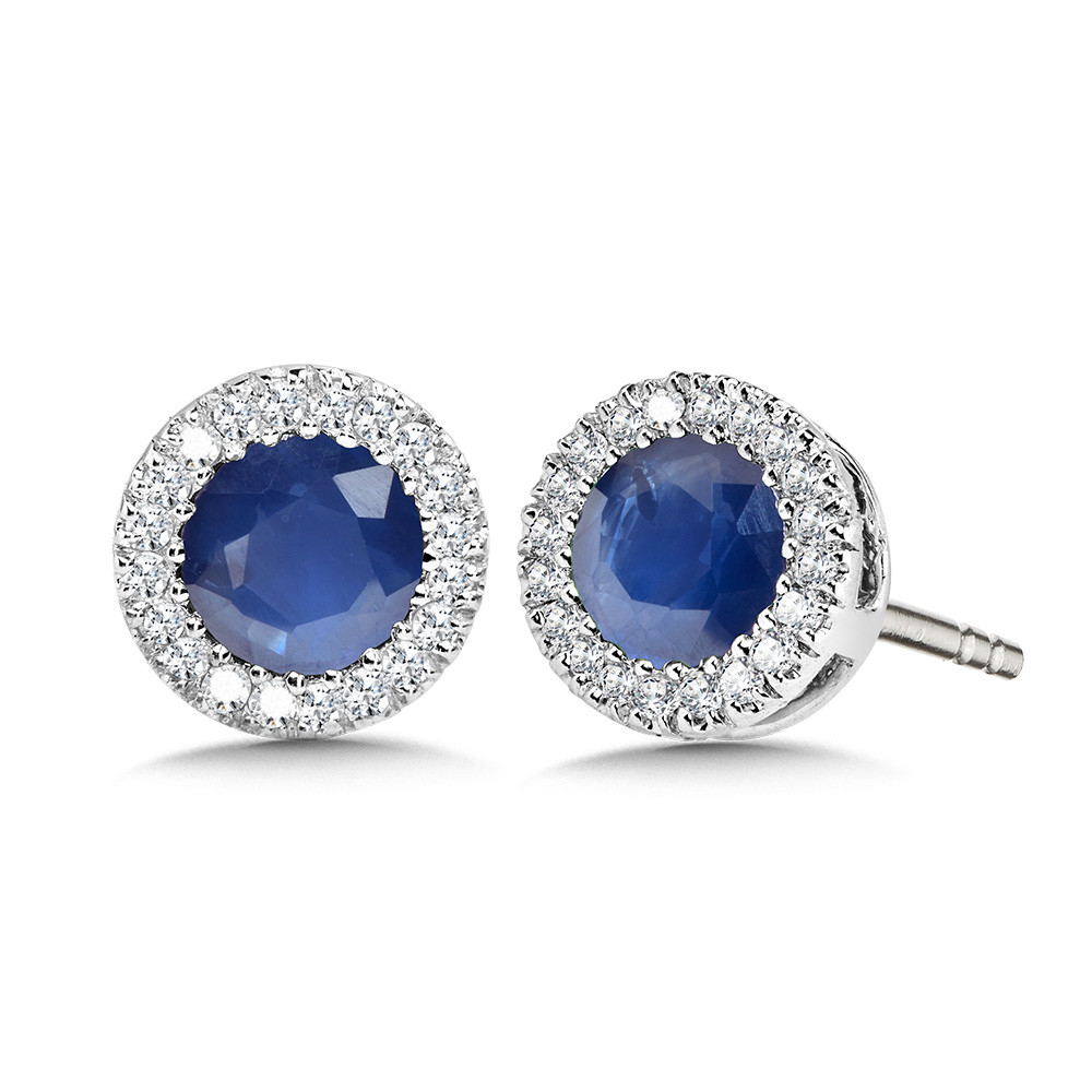 Colored Stone Earrings