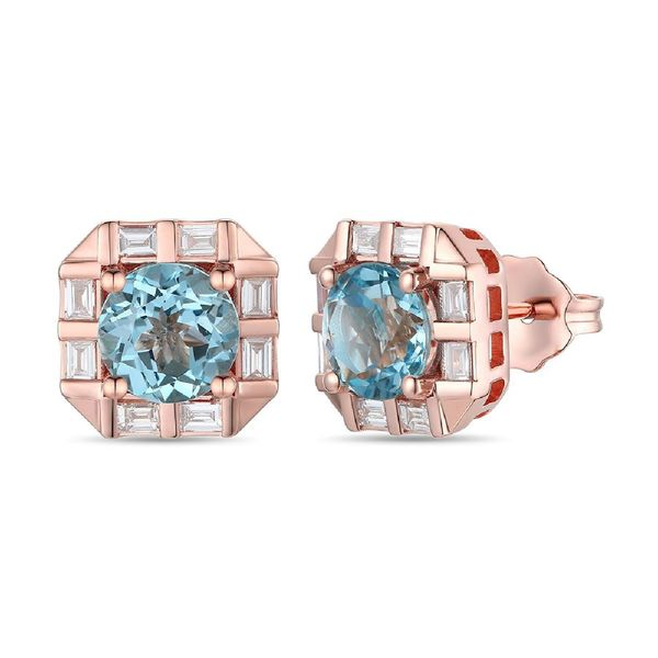 Colored Stone Earrings