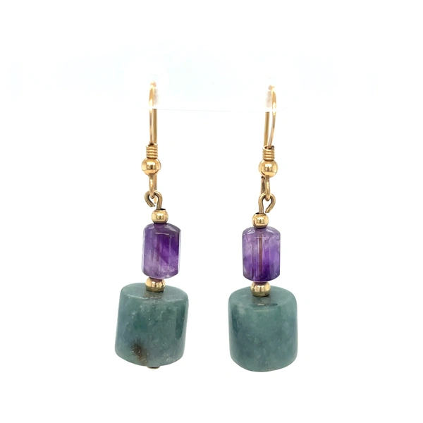 Colored Stone Earrings