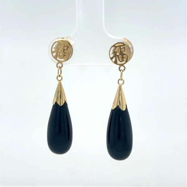 Colored Stone Earrings