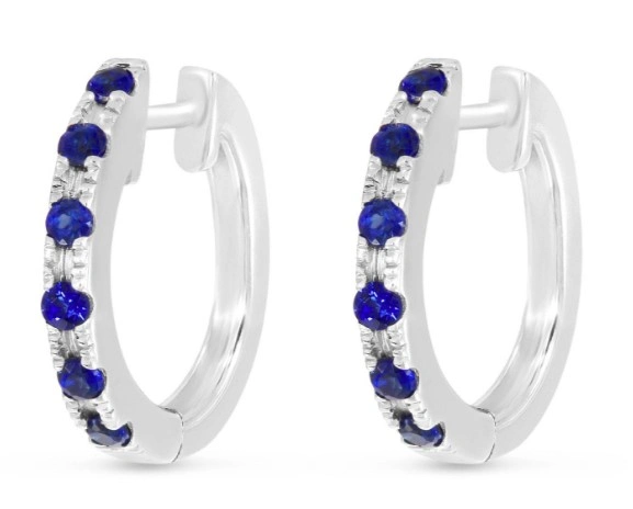 Colored Stone Earrings