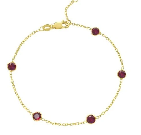 Colored Stone Bracelets