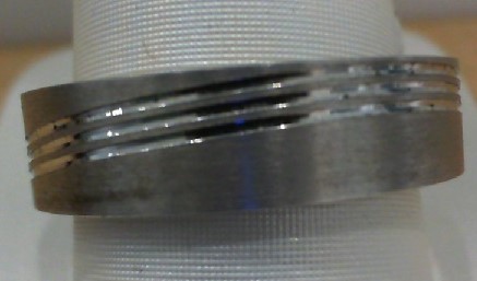 Precious Metal (No Stones) Wedding Bands  -  Women^s