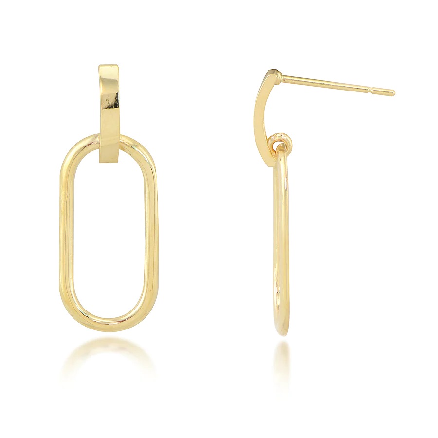 Precious Metal (No Stones) Earrings