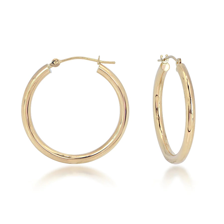 Precious Metal (No Stones) Earrings