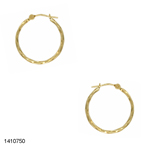 Precious Metal (No Stones) Earrings